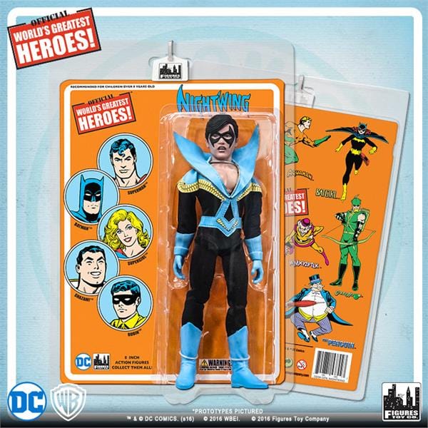 DC The New Teen Titans Nightwing Retro Action Figure