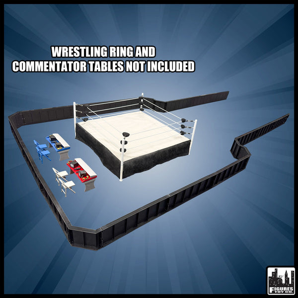 Wrestling shop ring barricades