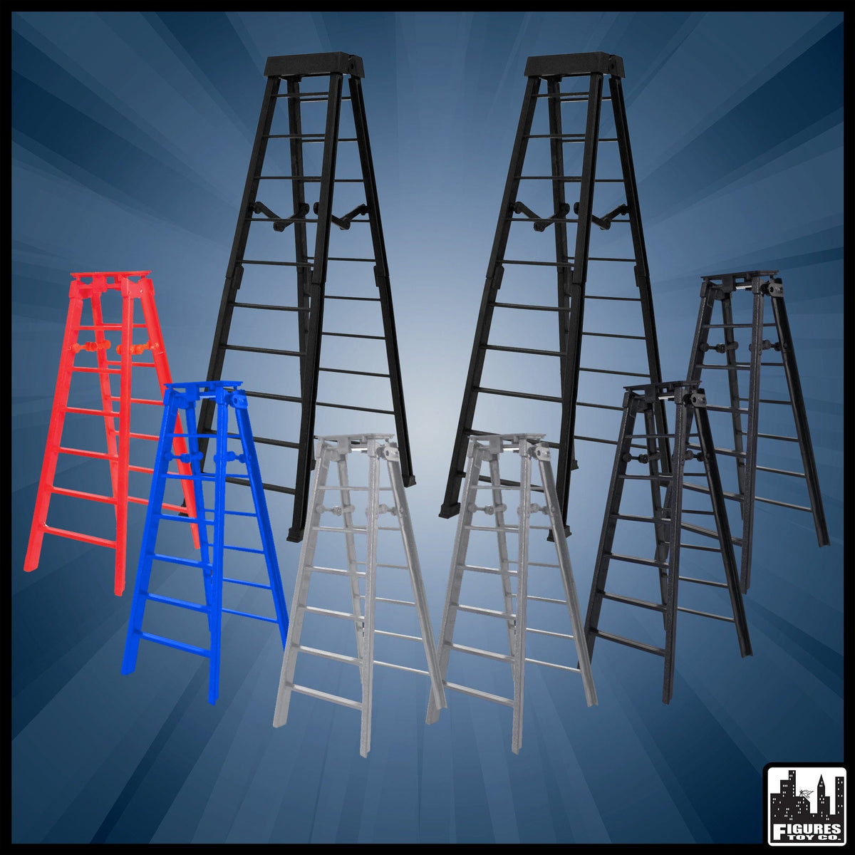 Ladder Match Accessory Set for WWE &amp; AEW Wrestling Action Figures