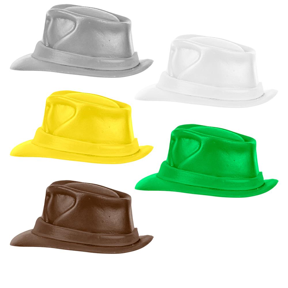 Deluxe Fedora Rubber Hats for Wrestling Figures