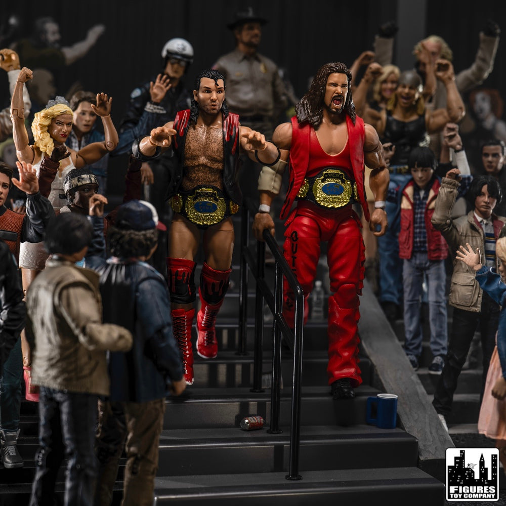 Arena Stairs Playset for WWE &amp; AEW Wrestling Action Figures