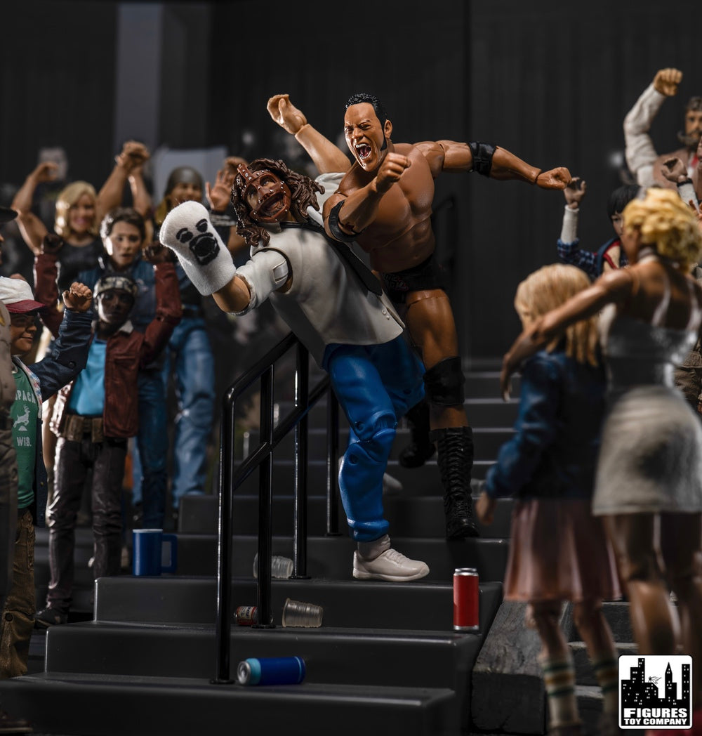 Arena Stairs Playset for WWE &amp; AEW Wrestling Action Figures