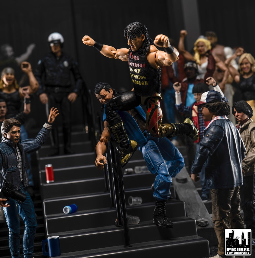 Arena Stairs Playset for WWE &amp; AEW Wrestling Action Figures