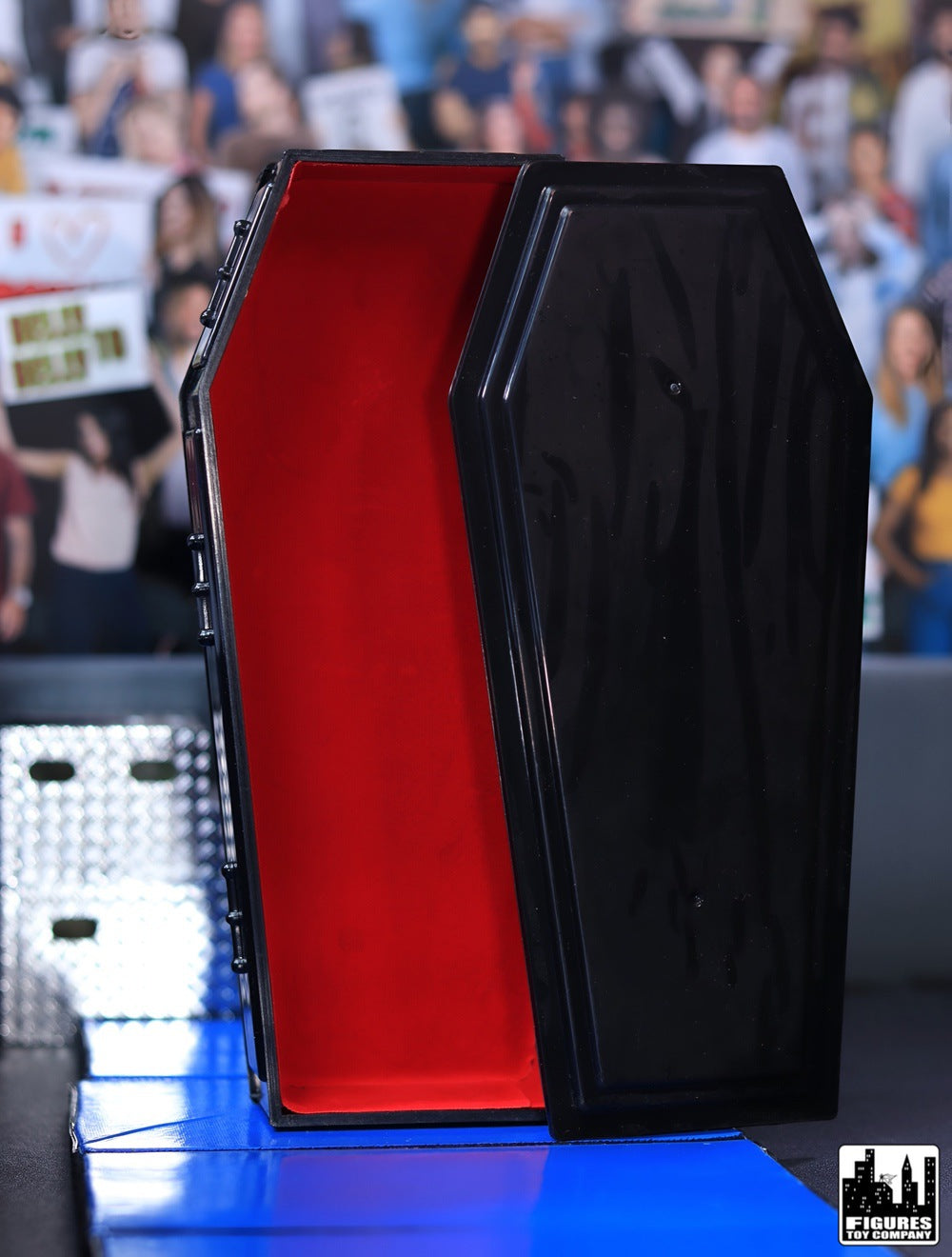 Black Coffin for WWE &amp; AEW Wrestling Action Figures