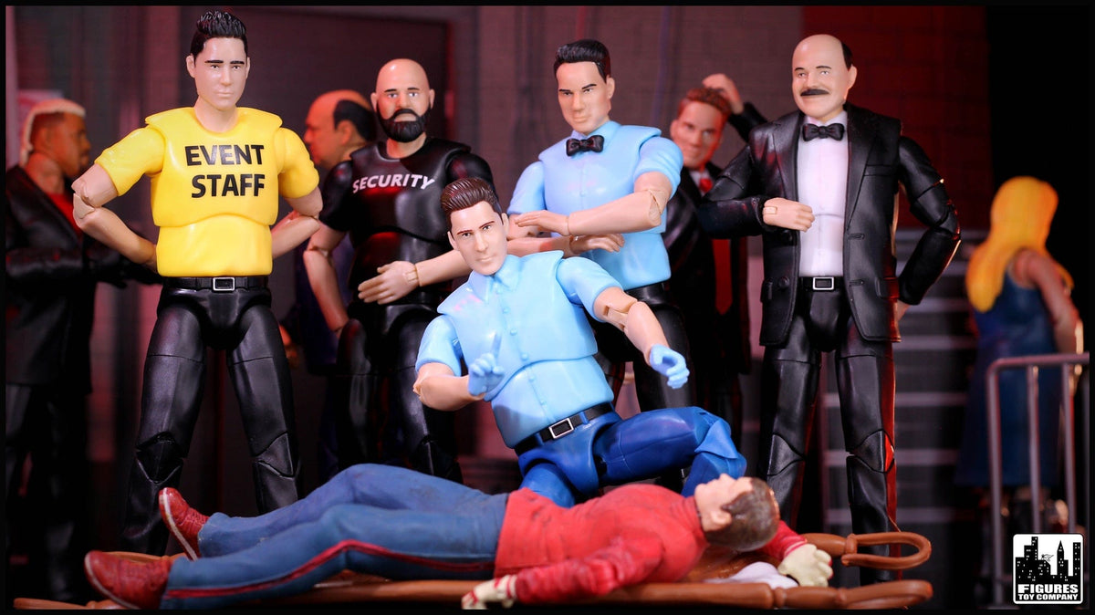 Ultimate EMT Ambulance Driver With Deluxe Articulation for WWE &amp; AEW Wrestling Action Figures