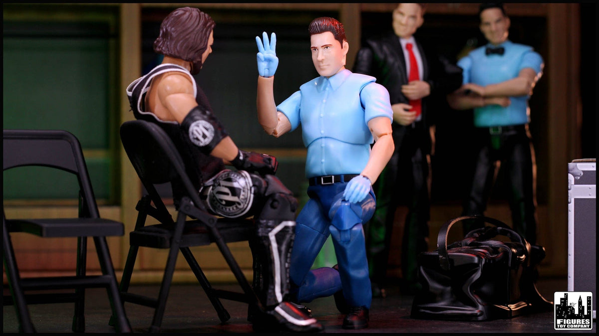 Ultimate EMT Ambulance Driver With Deluxe Articulation for WWE &amp; AEW Wrestling Action Figures