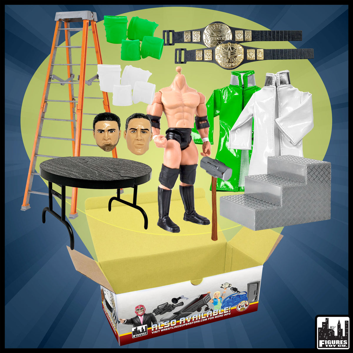 Build A Wrestling Figure Kit: Deluxe Special Edition