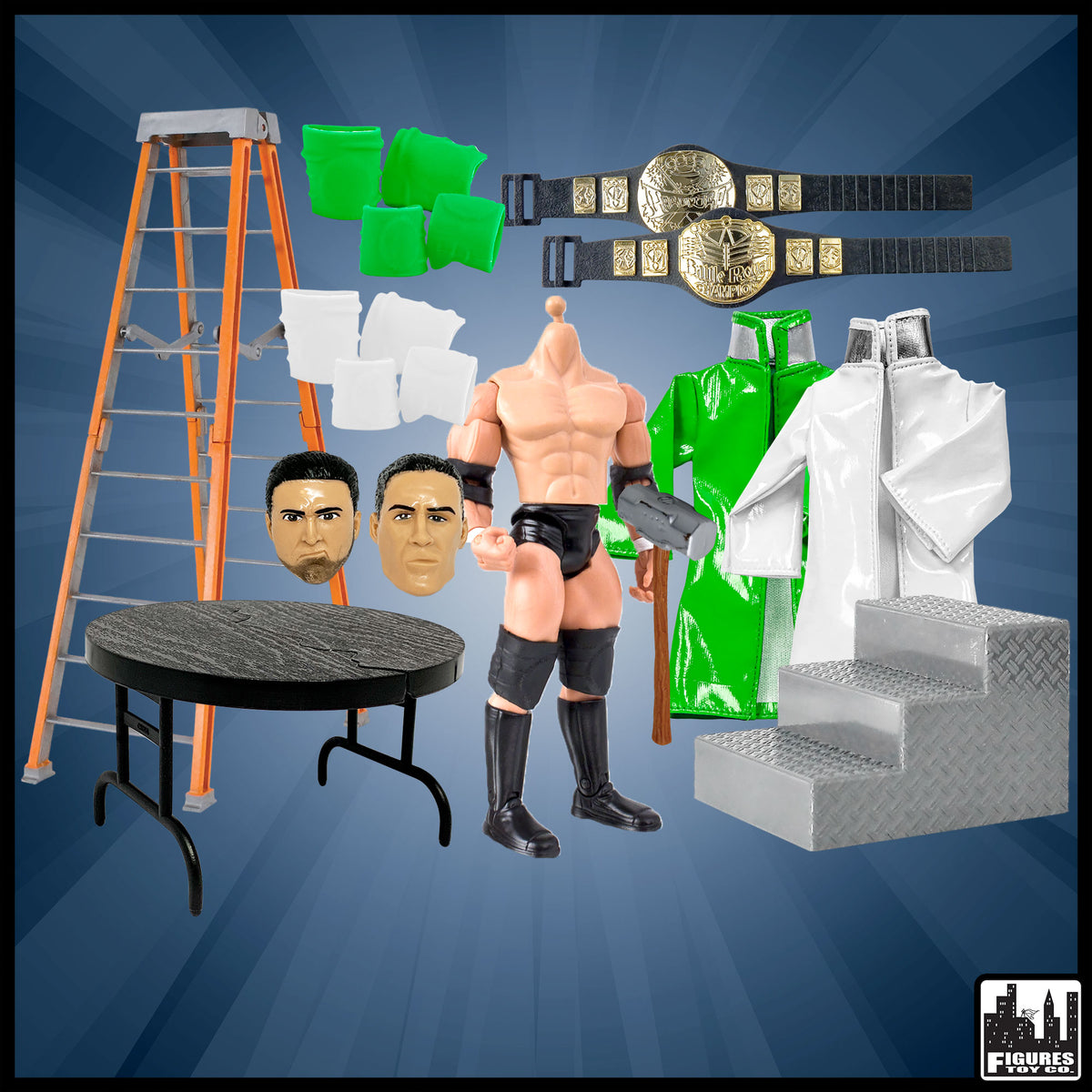 Build A Wrestling Figure Kit: Deluxe Special Edition