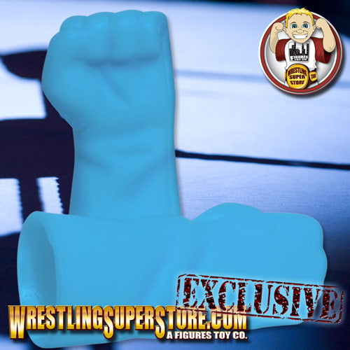 Closed Fisted Molded Gloves for Wrestling Figures