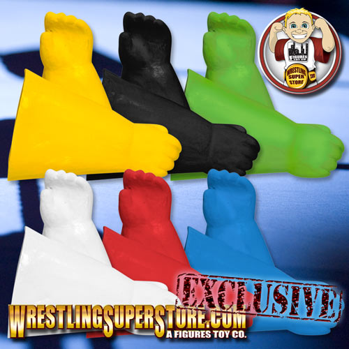 Rubber Superhero Gloves for Wrestling Figures