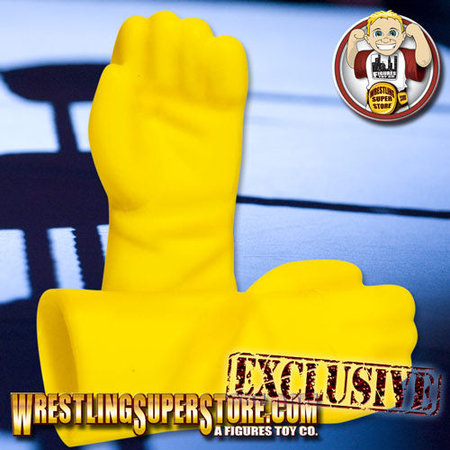 Open Fisted Molded Gloves for Wrestling Figures