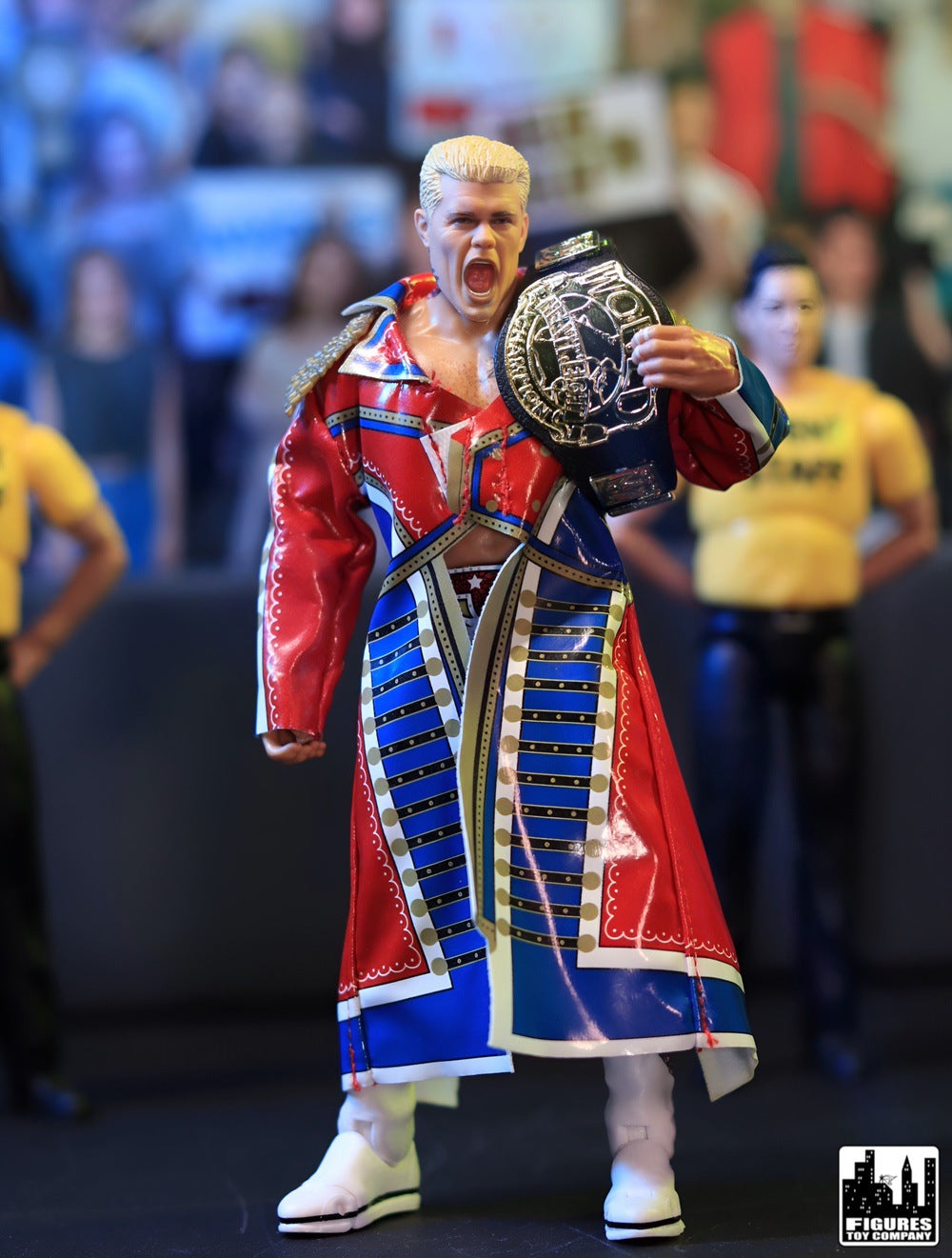 Southern Championship Belt for WWE &amp; AEW Wrestling Action Figures