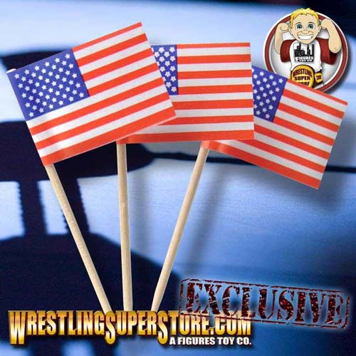 American Flags for Wrestling Figures