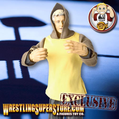 Yellow &amp; Brown Hooded Jacket for Wrestling Figures