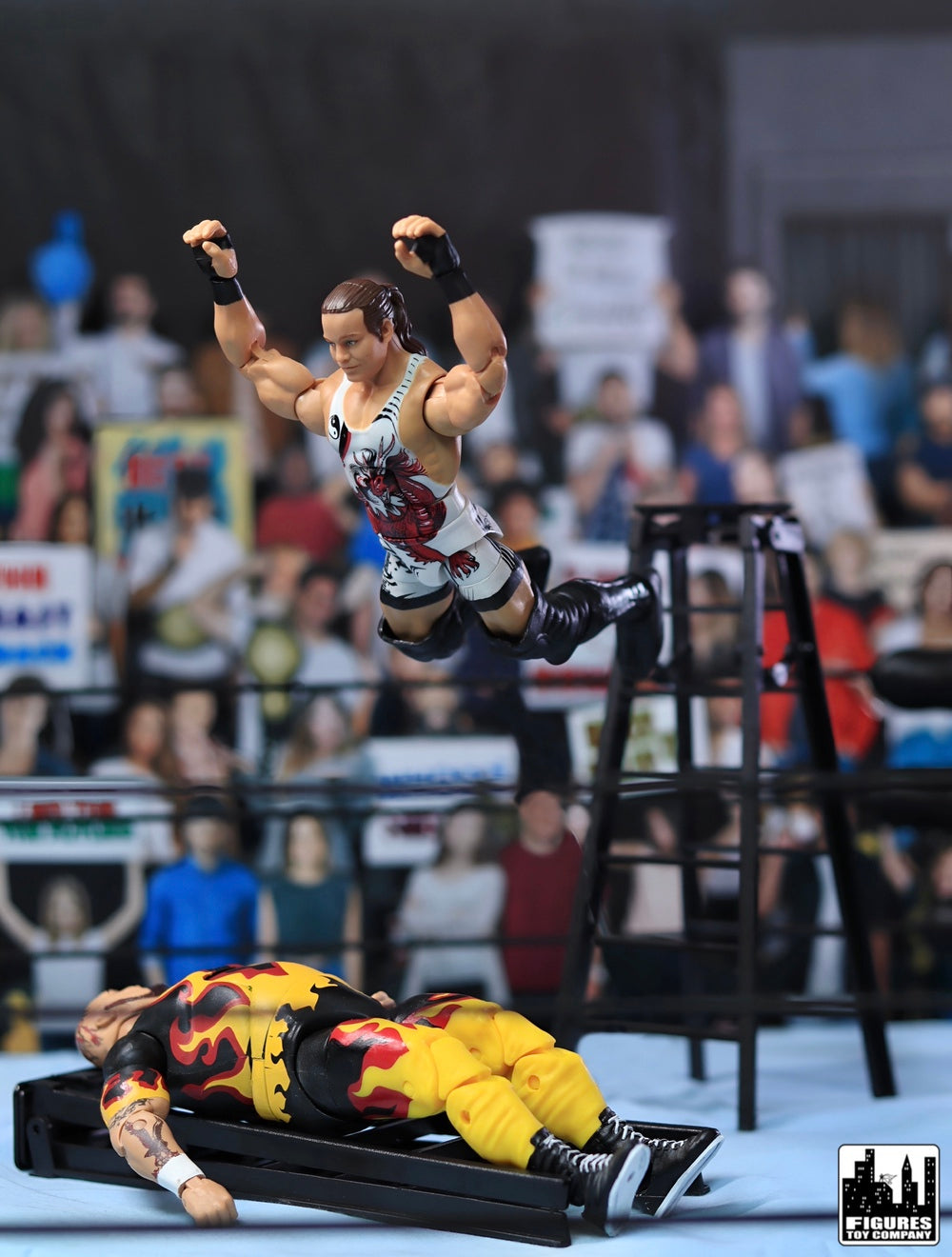 Ladder Match Accessory Set for WWE &amp; AEW Wrestling Action Figures