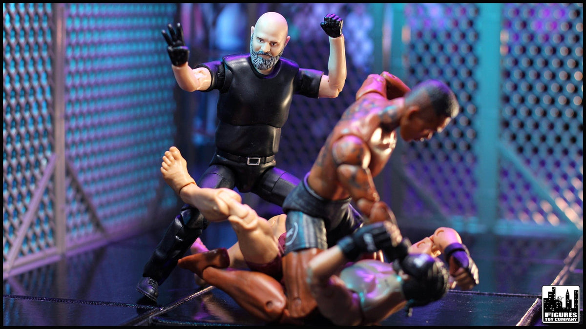 Ultimate MMA Referee With Deluxe Articulation for UFC MMA Action Figures