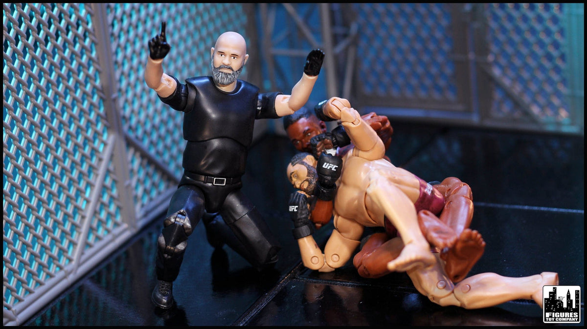 Ultimate MMA Referee With Deluxe Articulation for UFC MMA Action Figures