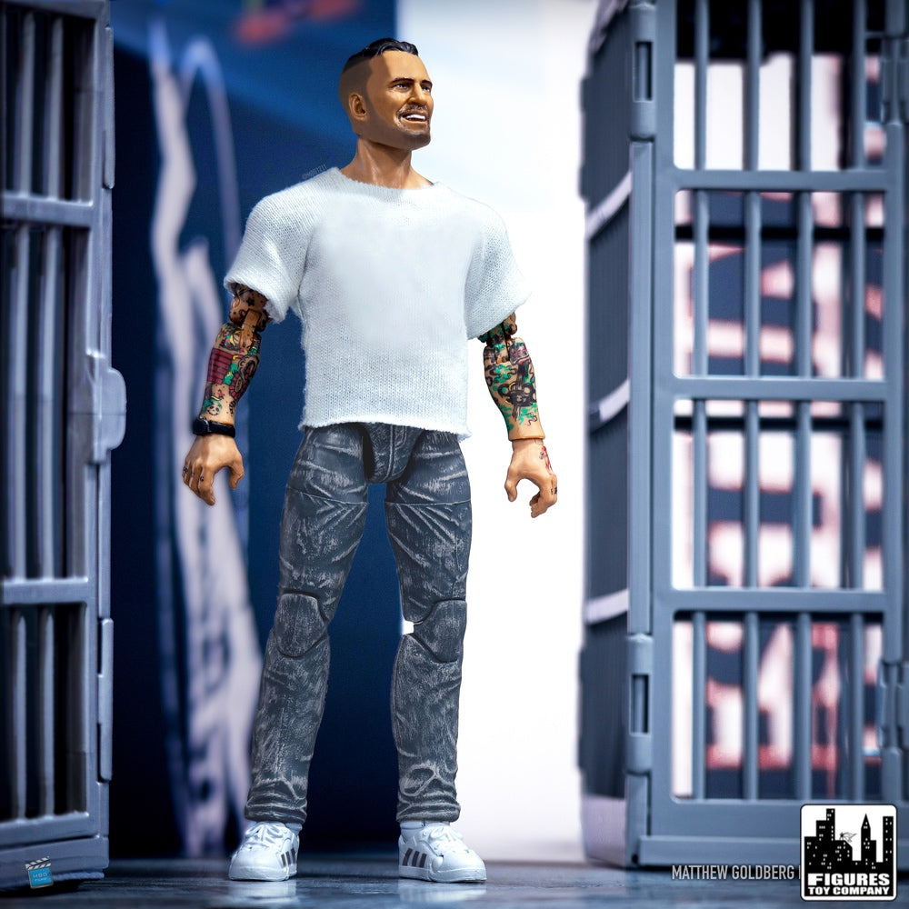 Shark Cage Playset for WWE &amp; AEW Wrestling Action Figures