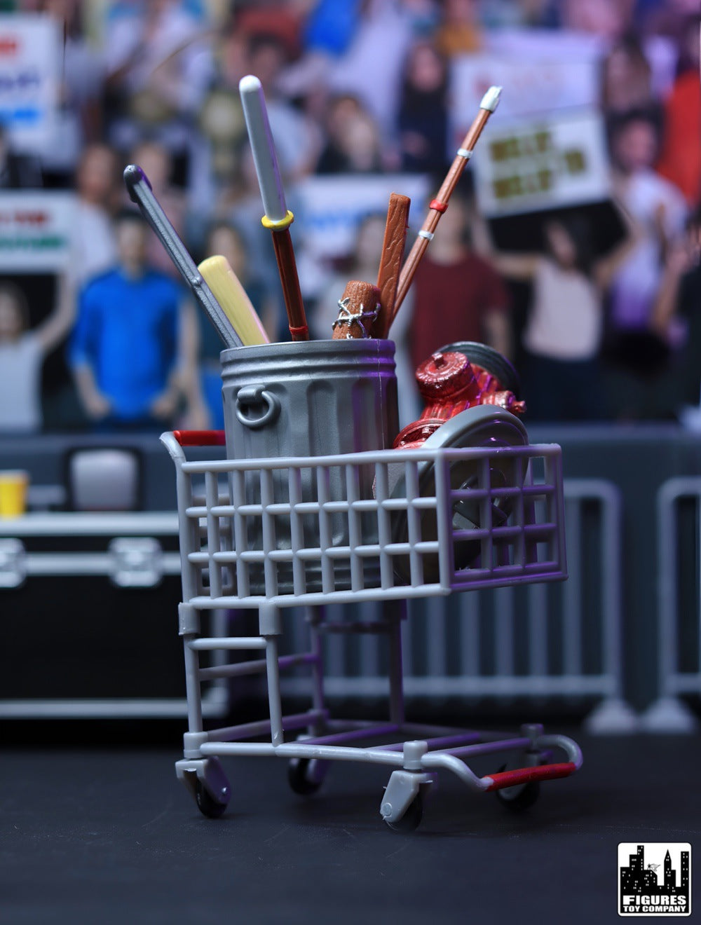 Shopping Cart for WWE &amp; AEW Wrestling Action Figures