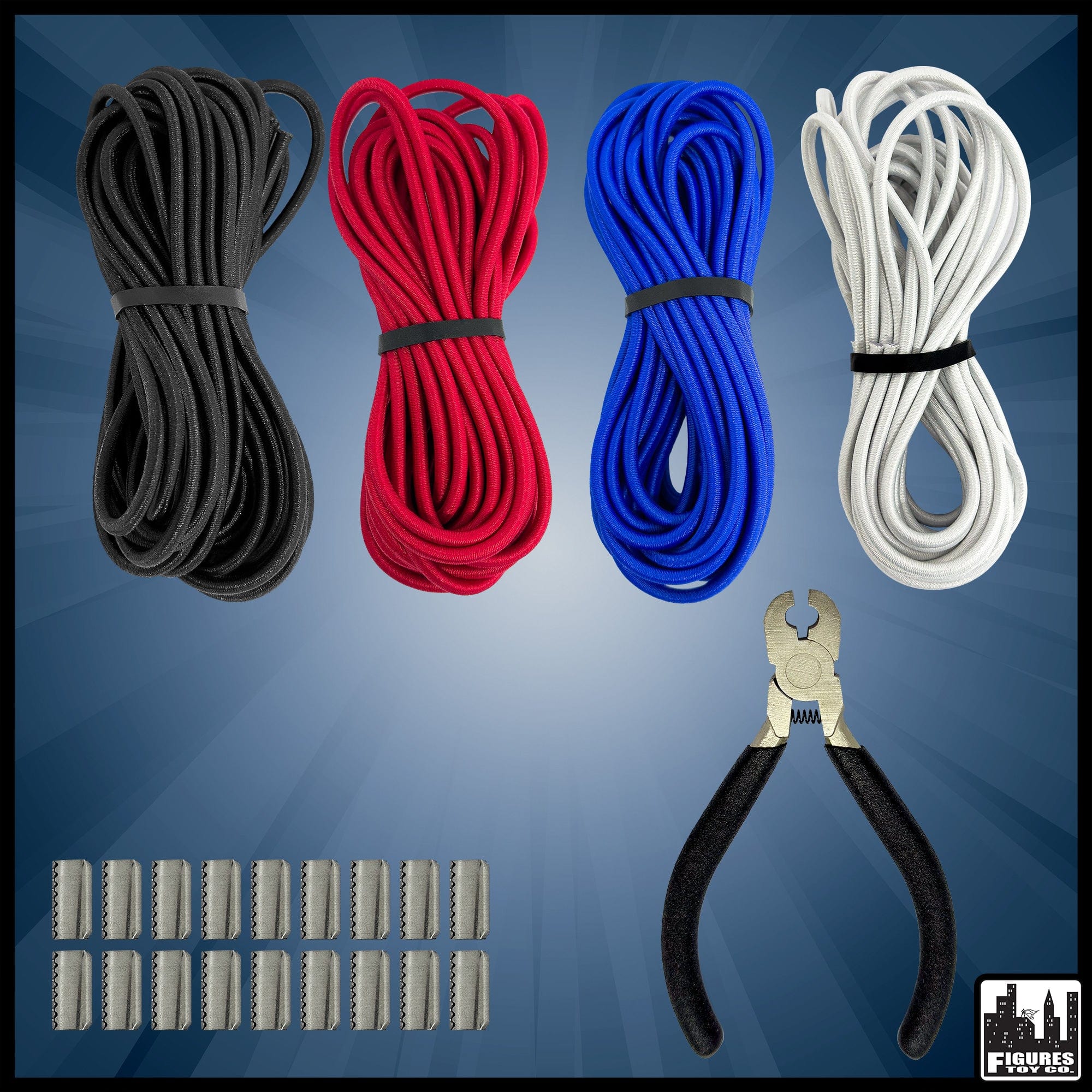 Custom Ring Rope Kit for WWE & AEW Wrestling Action Figure Rings