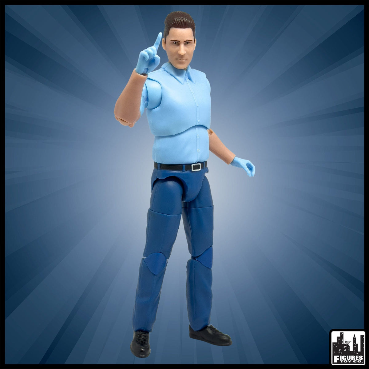 Ultimate EMT Ambulance Driver With Deluxe Articulation for WWE &amp; AEW Wrestling Action Figures