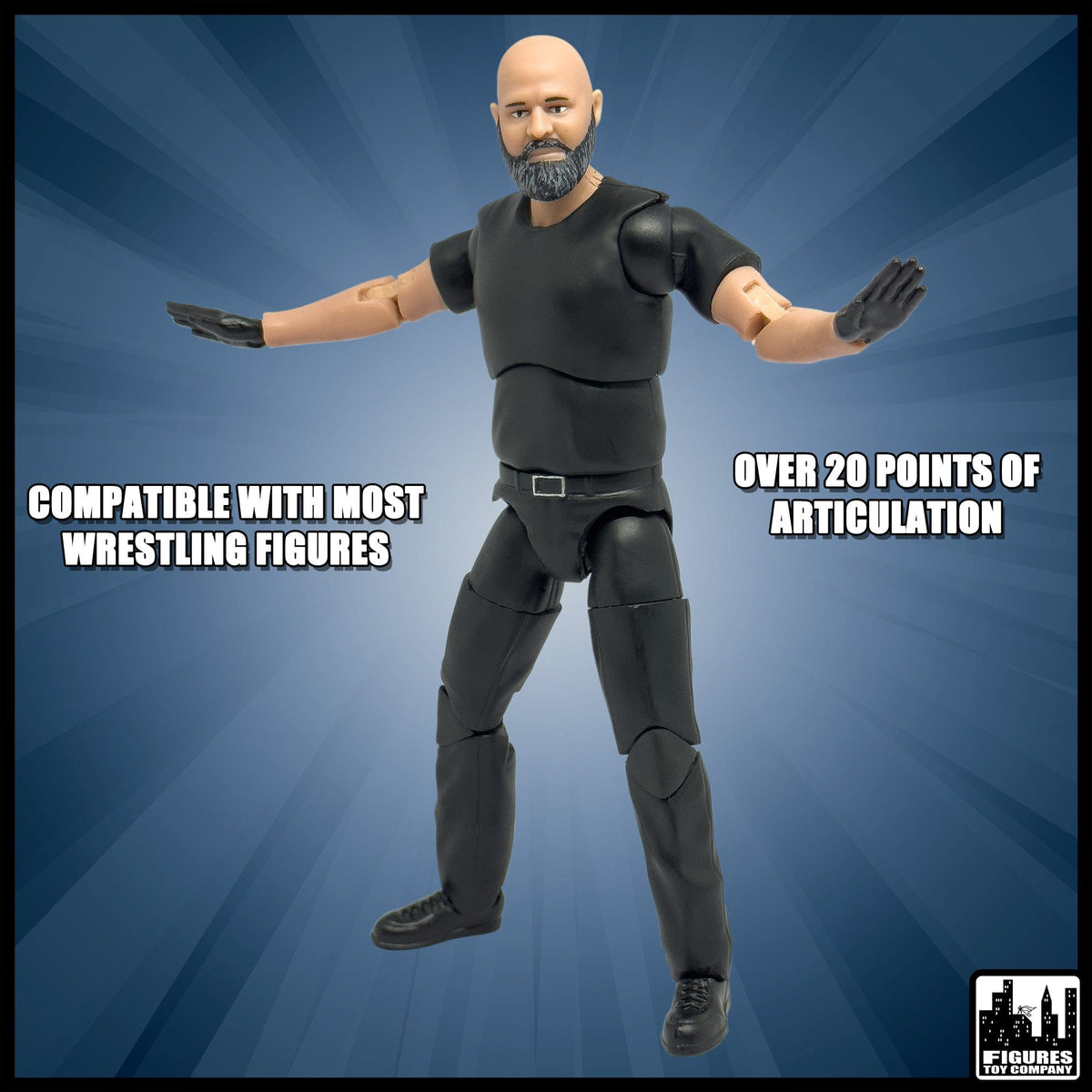 Ultimate MMA Referee With Deluxe Articulation for UFC MMA Action Figures