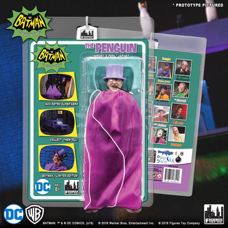 Batman Classic TV Series Figures Deluxe Batman Purple Bag Variant