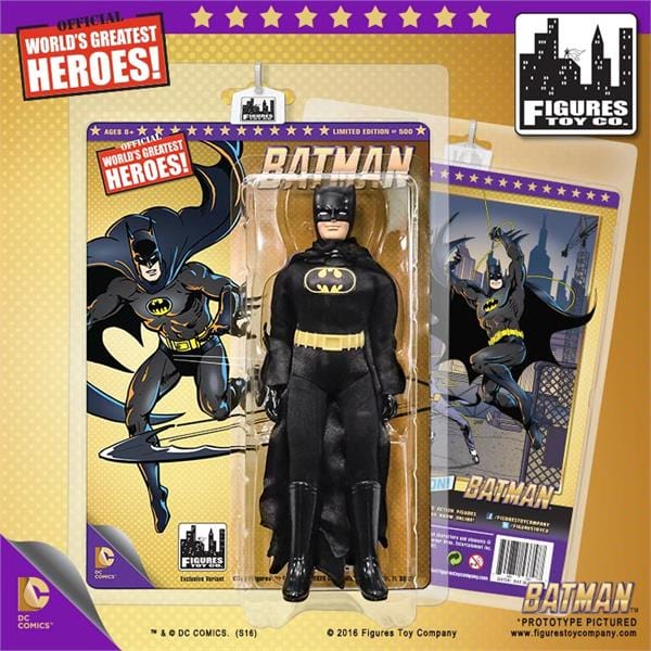 DC Comics Retro 8 Inch Black Outfit Batman Action Figure