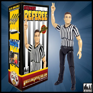 Referee deals action figure