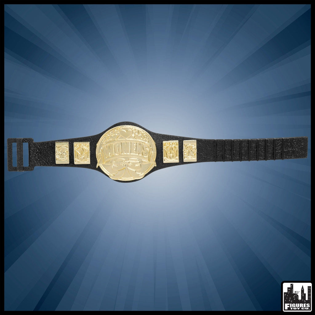 Women's Championship Belt for WWE & AEW Wrestling Action Figures